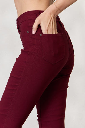 Hyperstretch Mid-Rise Skinny Jeans