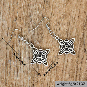 Celtic Knot Pendant Earrings