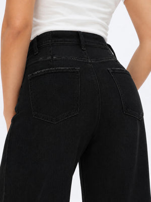 ONESO Effortless High Rise Barrel Jeans