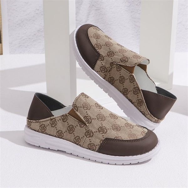 Platform Slip On Shoes Breathable Shoes