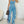 Denim Strapless Cargo Jumpsuit