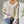 Patchwork V-neck Pullover Sweater