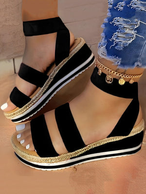 Strap Platform Sandals