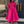 Solid Colour Lapel Long Sleeve A-line Dress