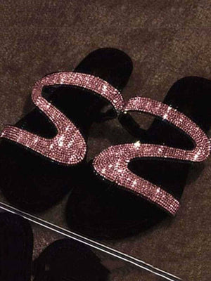 Sweet Hot Drill Sequined Sandals