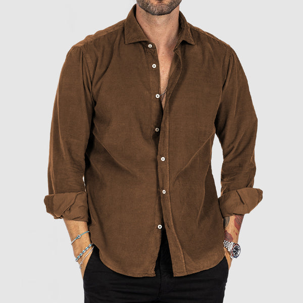 Men's Spring Thin Everyday Corduroy Shirt