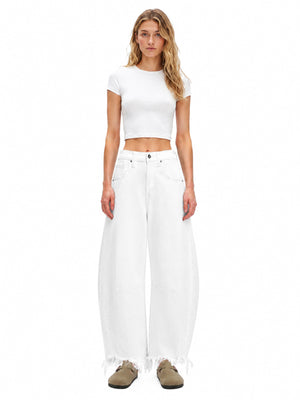 ONESO Effortless High Rise Barrel Jeans