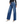 Women High Rise Stretch Wide Leg Side Slit Grinding Jeans BYW8037