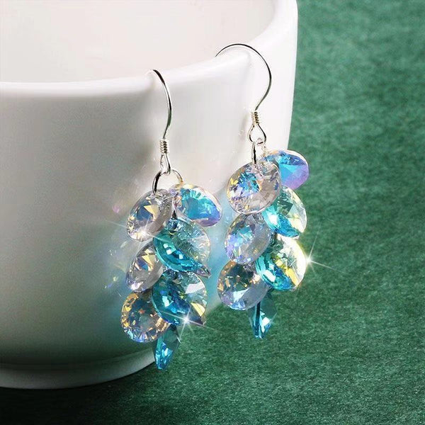 crystal light temperament earrings