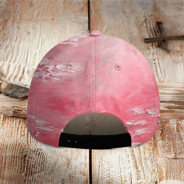 Women's Oil Painting Cat Print Cap