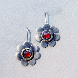 Flower earrings