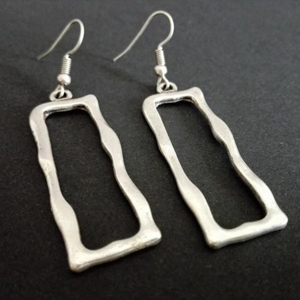 Square Hollow Earrings