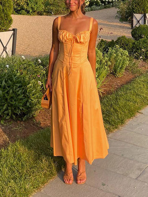 Sleeveless Bustier Sundress