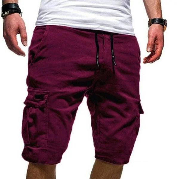 Summer Men's Fashion Beach Loose Cargo Shorts