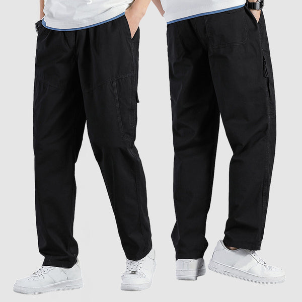 Men's Casual Multi-Pocket Basic Work Pants