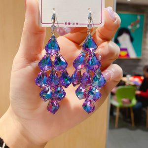 Long Style Tassel Earrings