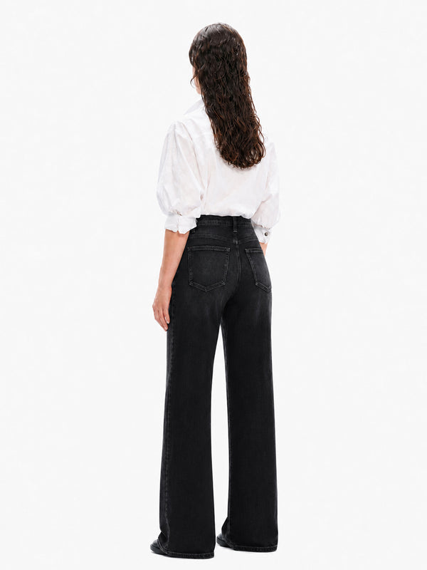 ONESO Classic High Rise Wide Leg Jeans