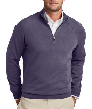 Men's Zipper Basic Sweater Cashmere