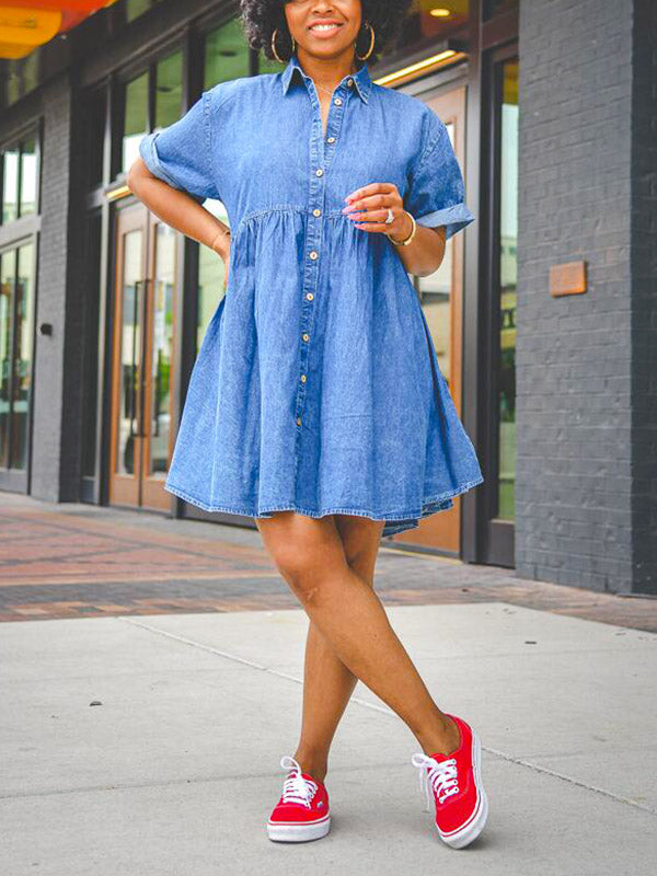 Denim Loose Fit Dress