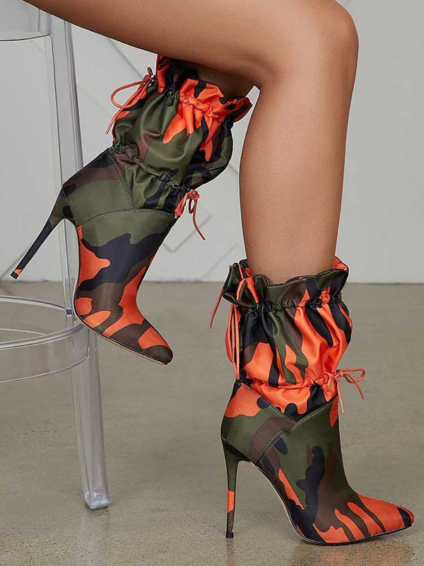 Ankle Camo Boots