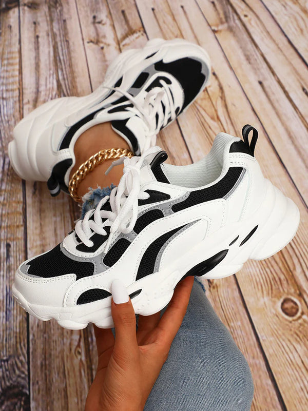 Lace-up Chunky Sneakers