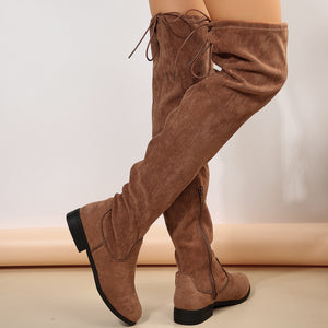 Knee-length Boots Thin Tall Martin Boots