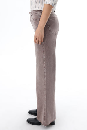 ONESO Earthy Mid Rise Wide Leg Jeans