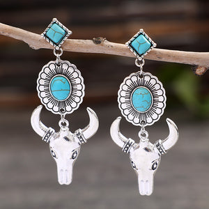 Retro Turquoise Earrings