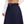 Indigo Elegance Belted A-Line Skirt