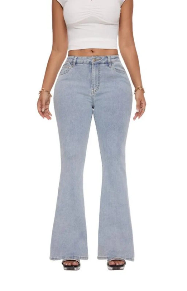 High Waisted Wide Leg Baggy Jean