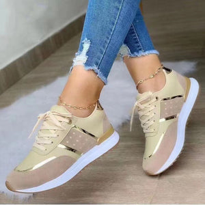 Thick Sole Colourblock Low Top Sneakers