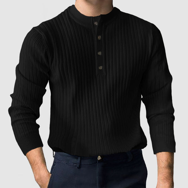 Gentleman's Casual Henley Shirt