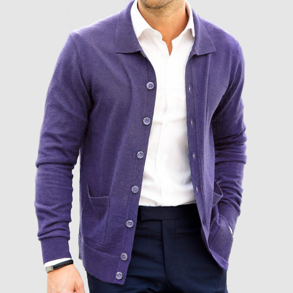 Gentleman's Everyday Cashmere Knit Cardigan