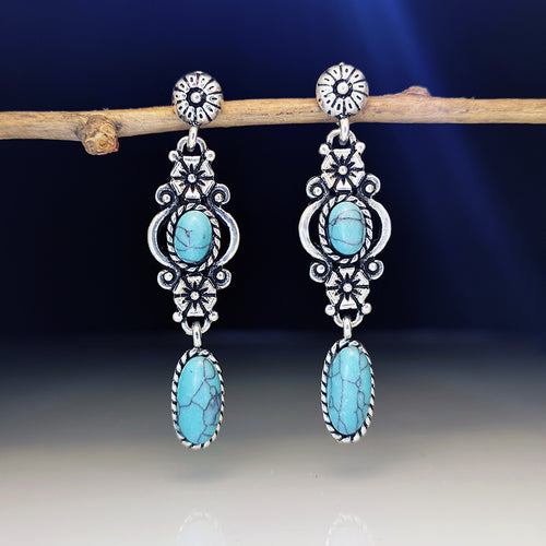 Sapphire earrings