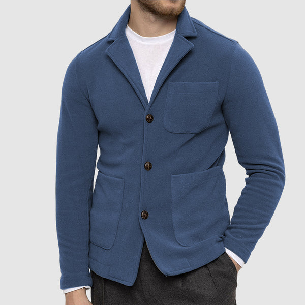 Men's knitted cardigan