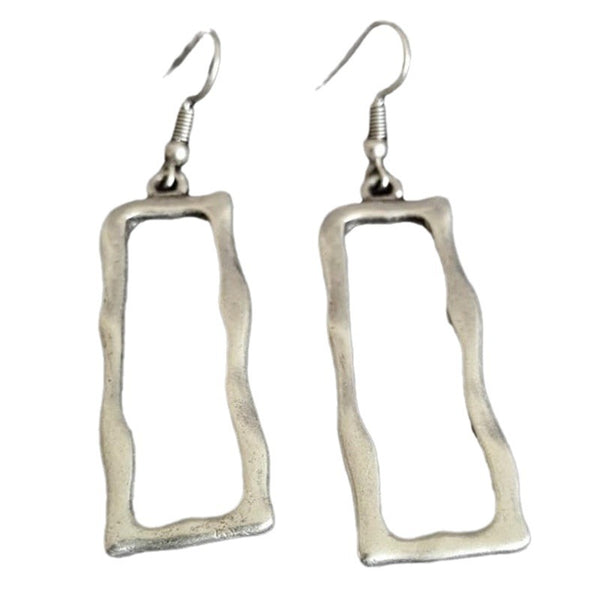 Square Hollow Earrings