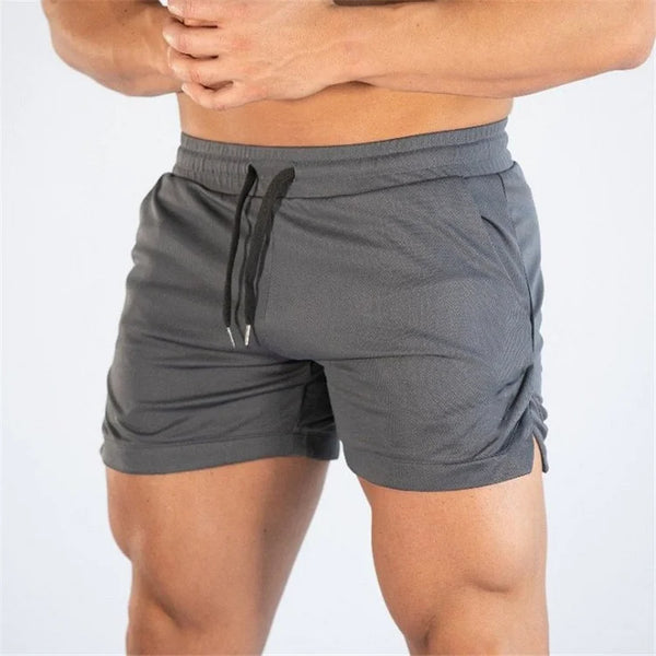 New Large Size Sports Shorts Men's Brother Quick Dry Marathon Running Tripartite Pants Fitness Beach Pants