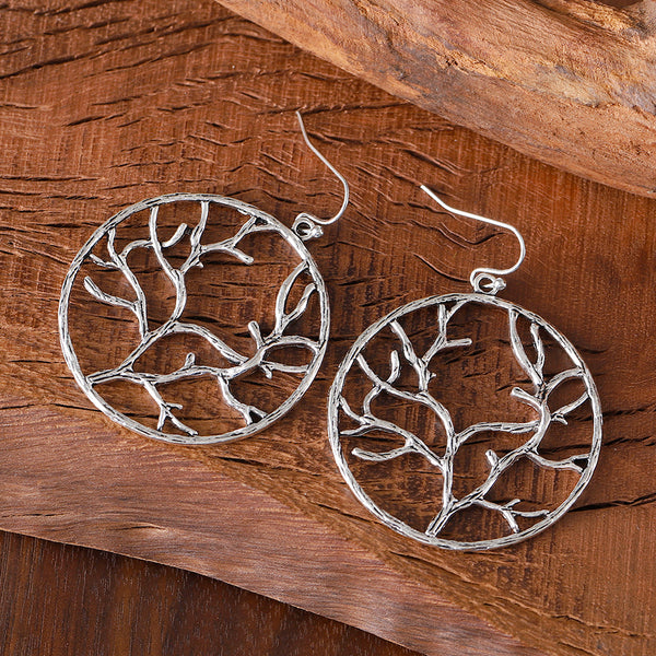 Vintage Tree of Life Earrings