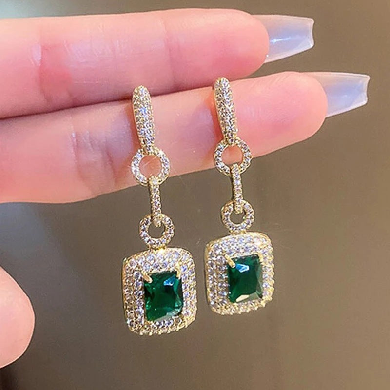 Zircon Large Earrings