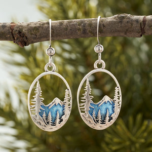 Blue Glacier Earrings