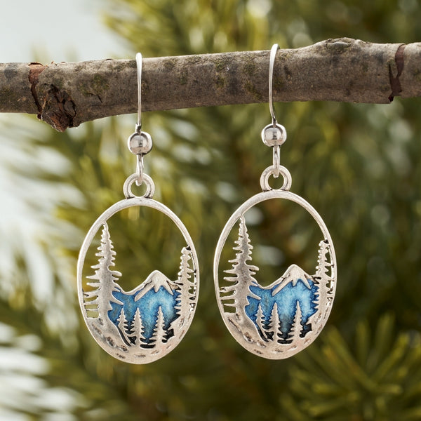 Blue Glacier Earrings