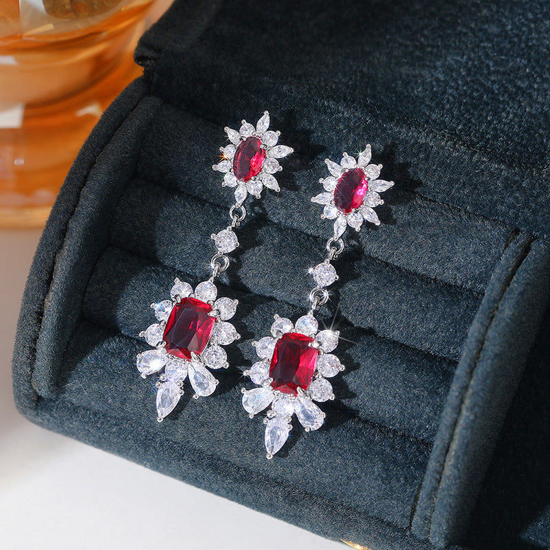 Ruby Earrings