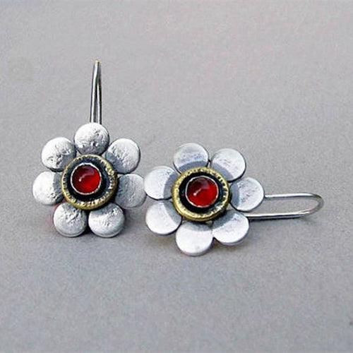 Flower earrings