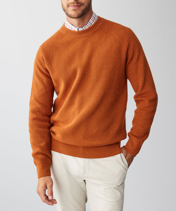 Men's Cotton Pullover Knit Sweater