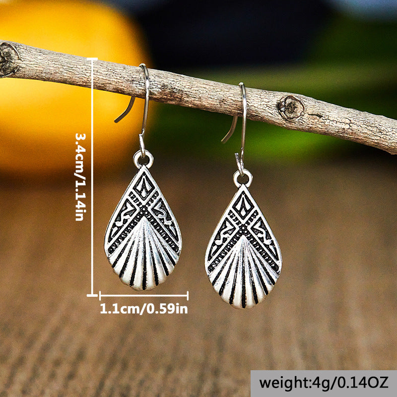 Geometric Pattern Earrings