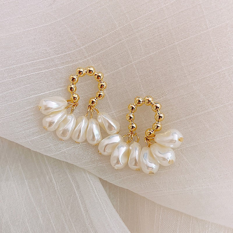 Irregular Pearl Earrings