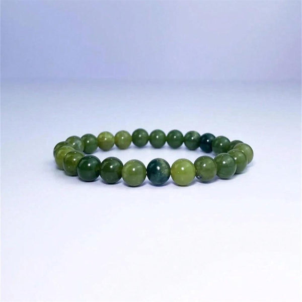 A Green Natural Stone Bracelet, Representing Luck and Good Fortune, A Unisex Gratitude Gift, Mother's Day Special Recommendation