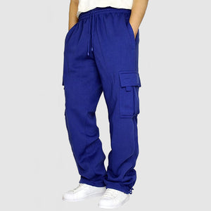 Men's Casual Sport Multi-Pocket Trousers