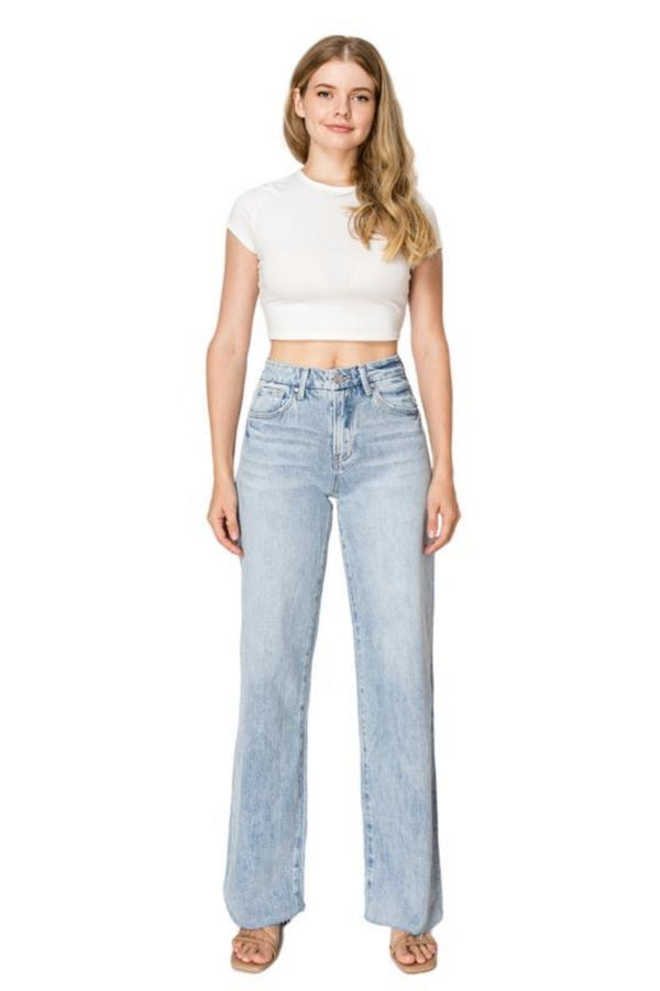 ONESO Wide Leg Jeans Stretchy Baggy Jeans