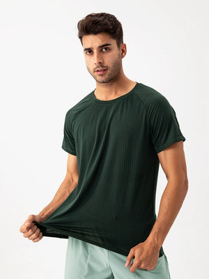 Men's Quick Dry Loose Fitness Wear Short Sleeve